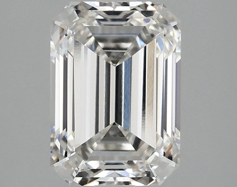 2.55 Carat Emerald Shaped Ideal Cut VS1 IGI Certified Lab Grown Diamond