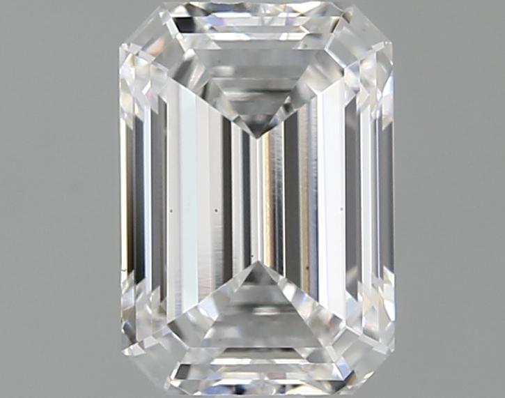 1.06 Carat Emerald Shaped Ideal Cut VS2 IGI Certified Lab Grown Diamond