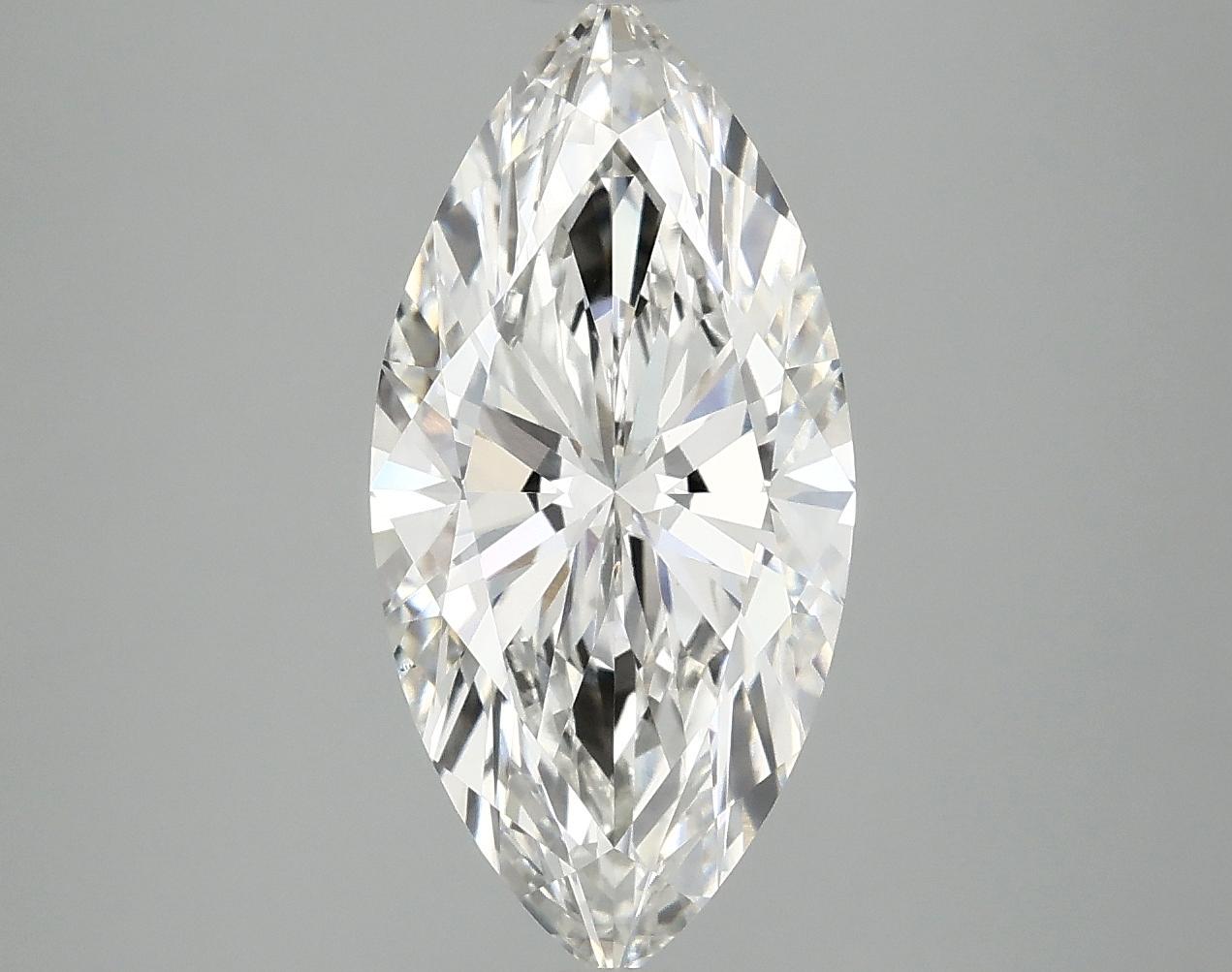 3.02 Carat Marquise Shaped Excellent Cut VS1 IGI Certified Lab Grown Diamond