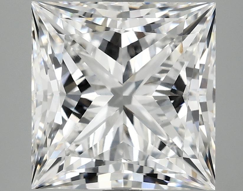 4.86 Carat Princess Shaped Ideal Cut VVS2 IGI Certified Lab Grown Diamond