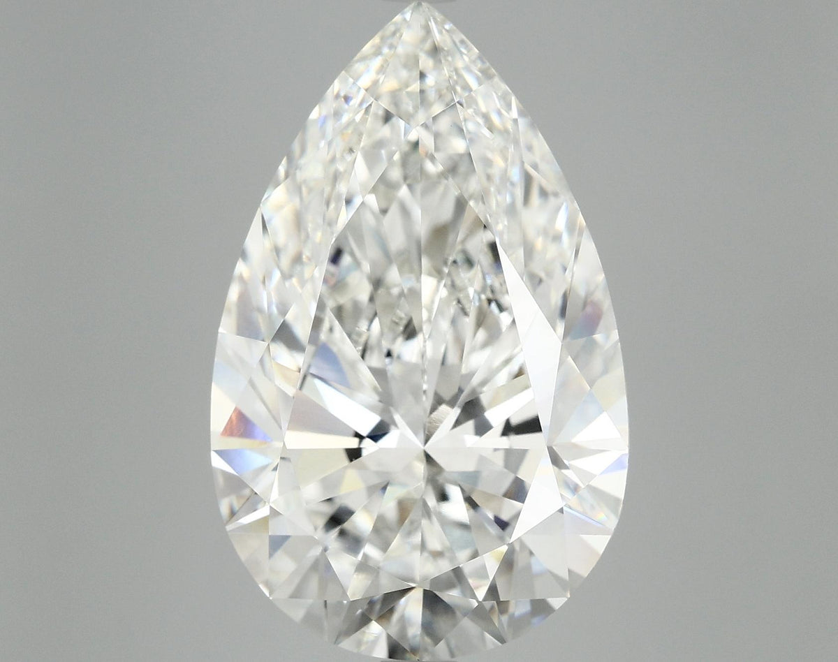 10.67 Carat Pear Shaped Ideal Cut VVS2 IGI Certified Lab Grown Diamond