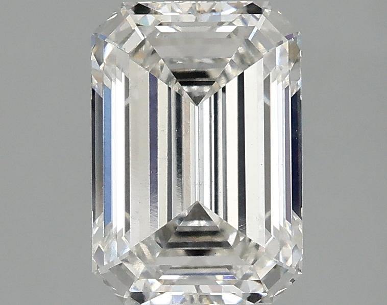2.08 Carat Emerald Shaped Ideal Cut VS2 IGI Certified Lab Grown Diamond
