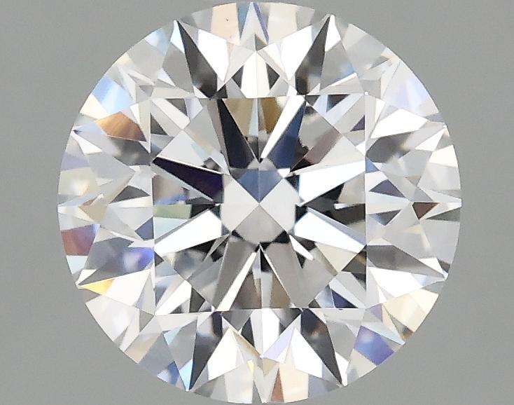 2.05 Carat Round Shaped Excellent Cut VVS2 IGI Certified Lab Grown Diamond