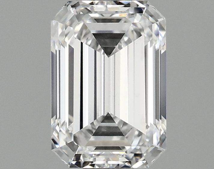 1.08 Carat Emerald Shaped Ideal Cut VVS2 IGI Certified Lab Grown Diamond