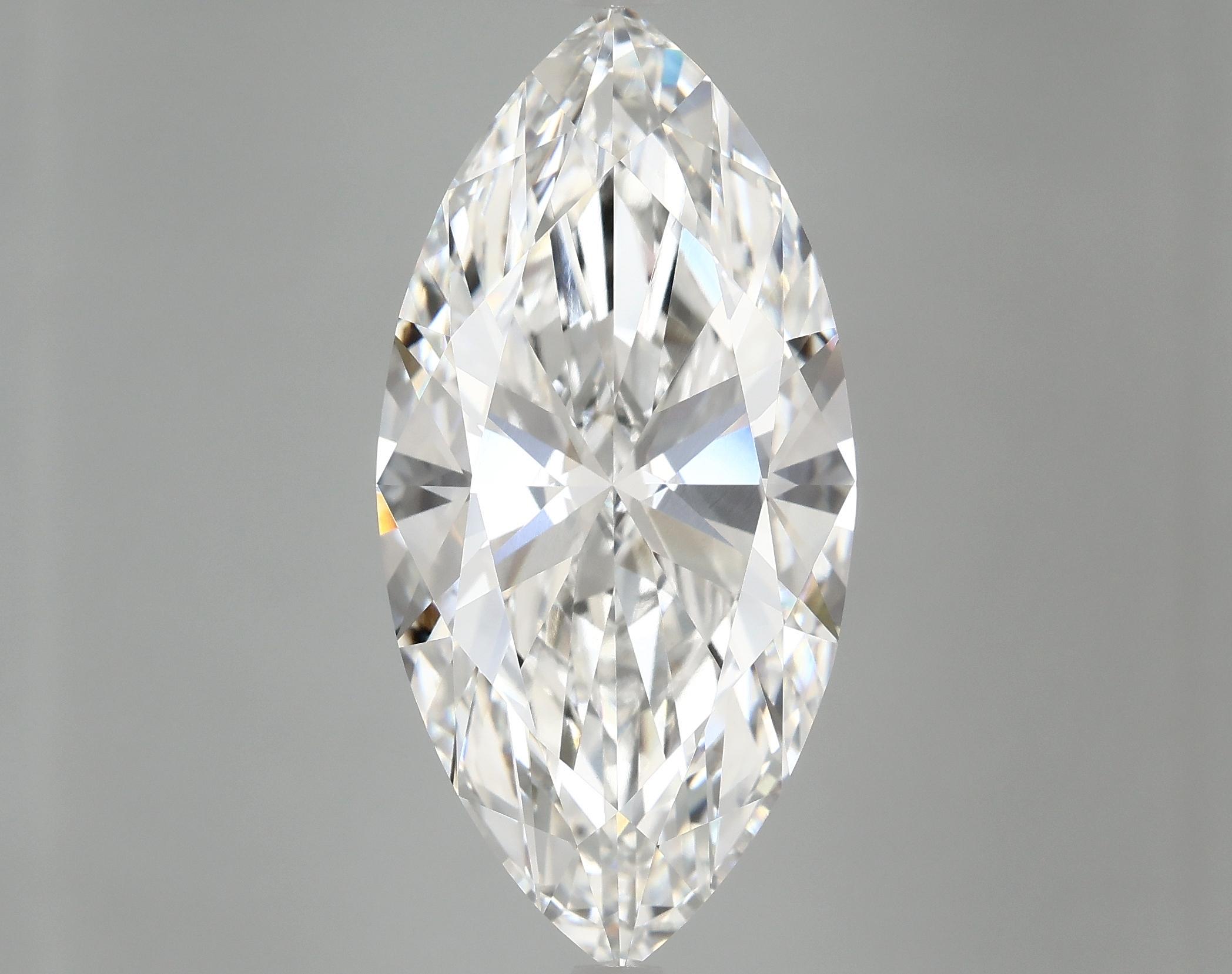 11.48 Carat Marquise Shaped Ideal Cut VVS2 IGI Certified Lab Grown Diamond