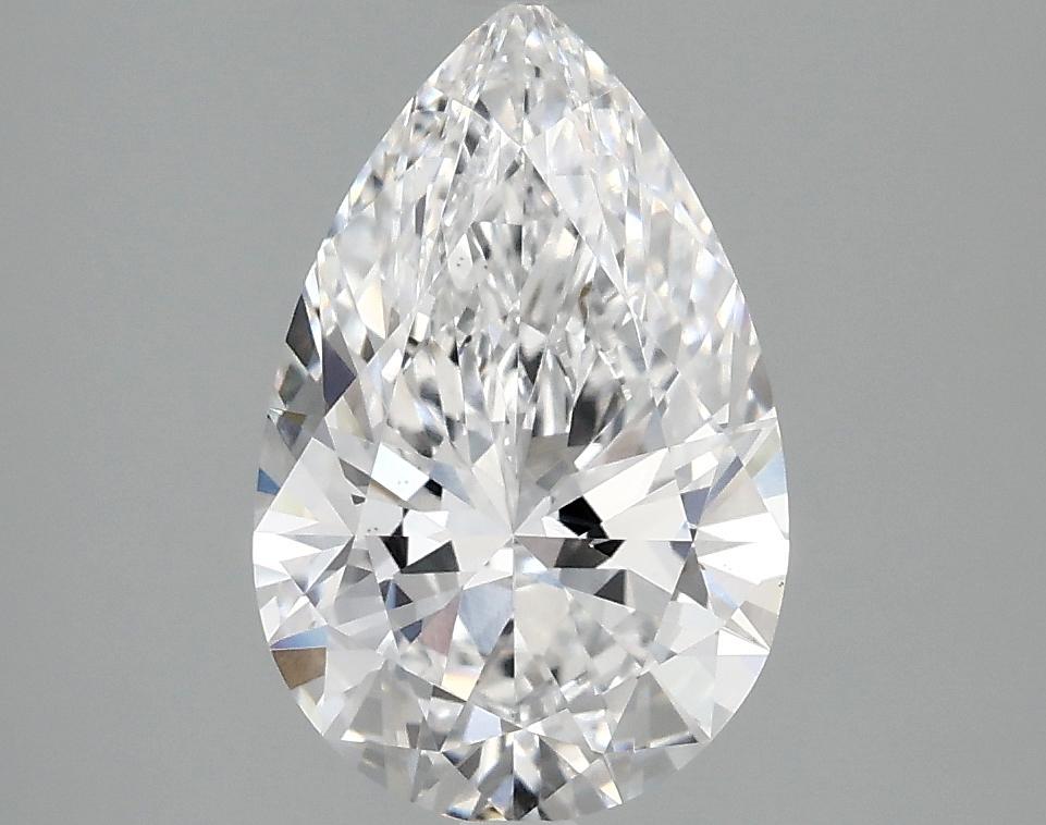 2.1 Carat Pear Shaped Ideal Cut VS2 IGI Certified Lab Grown Diamond