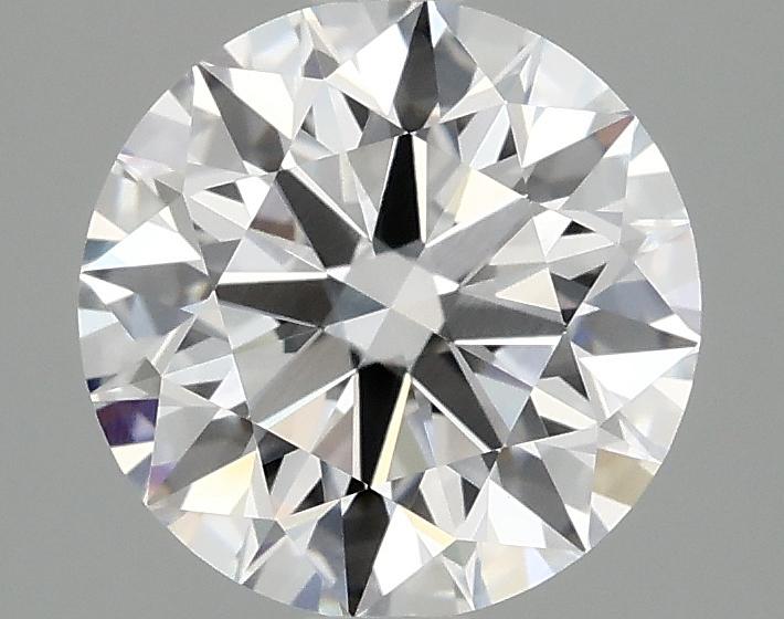 2.08 Carat Round Shaped Ideal Cut VVS2 IGI Certified Lab Grown Diamond