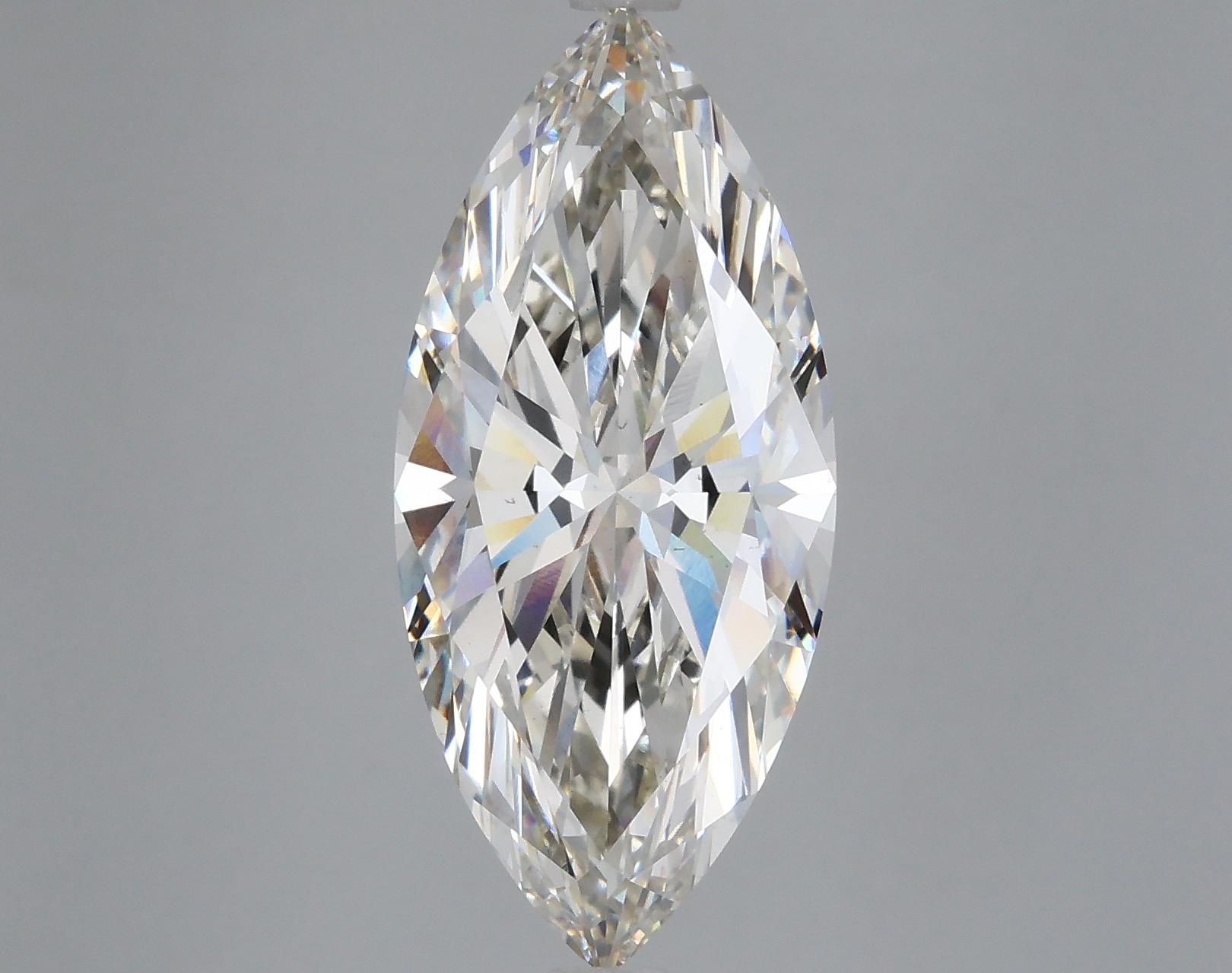 4.92 Carat Marquise Shaped Excellent Cut VS1 IGI Certified Lab Grown Diamond