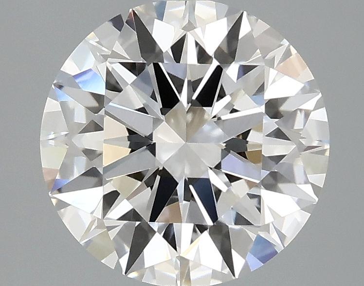 2.55 Carat Round Shaped Ideal Cut VVS2 IGI Certified Lab Grown Diamond
