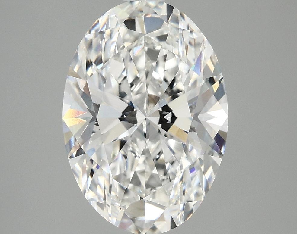 3.08 Carat Oval Shaped Ideal Cut VVS2 IGI Certified Lab Grown Diamond