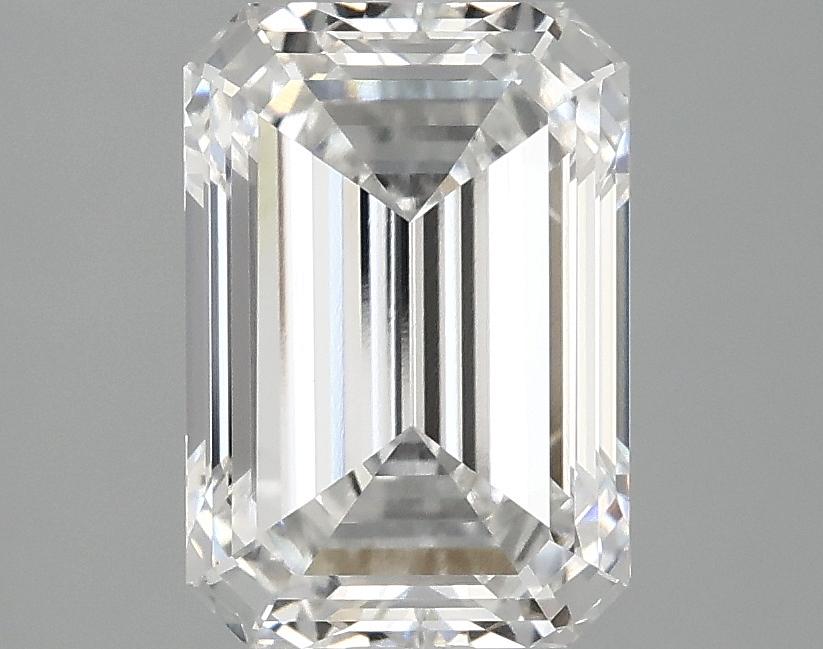 2.87 Carat Emerald Shaped Ideal Cut VVS2 IGI Certified Lab Grown Diamond