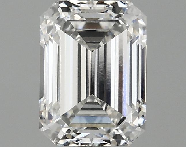 1.51 Carat Emerald Shaped Excellent Cut VVS2 IGI Certified Lab Grown Diamond