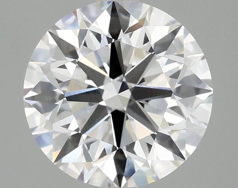 3.08 Carat Round Shaped Excellent Cut VS1 IGI Certified Lab Grown Diamond
