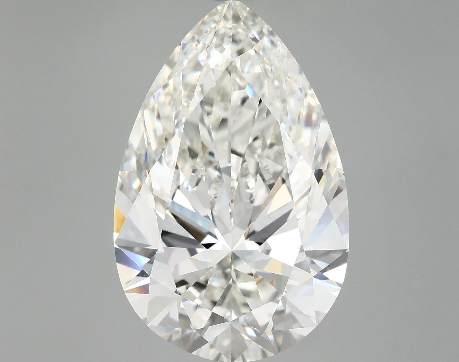 9.06 Carat Pear Shaped Ideal Cut VS1 IGI Certified Lab Grown Diamond