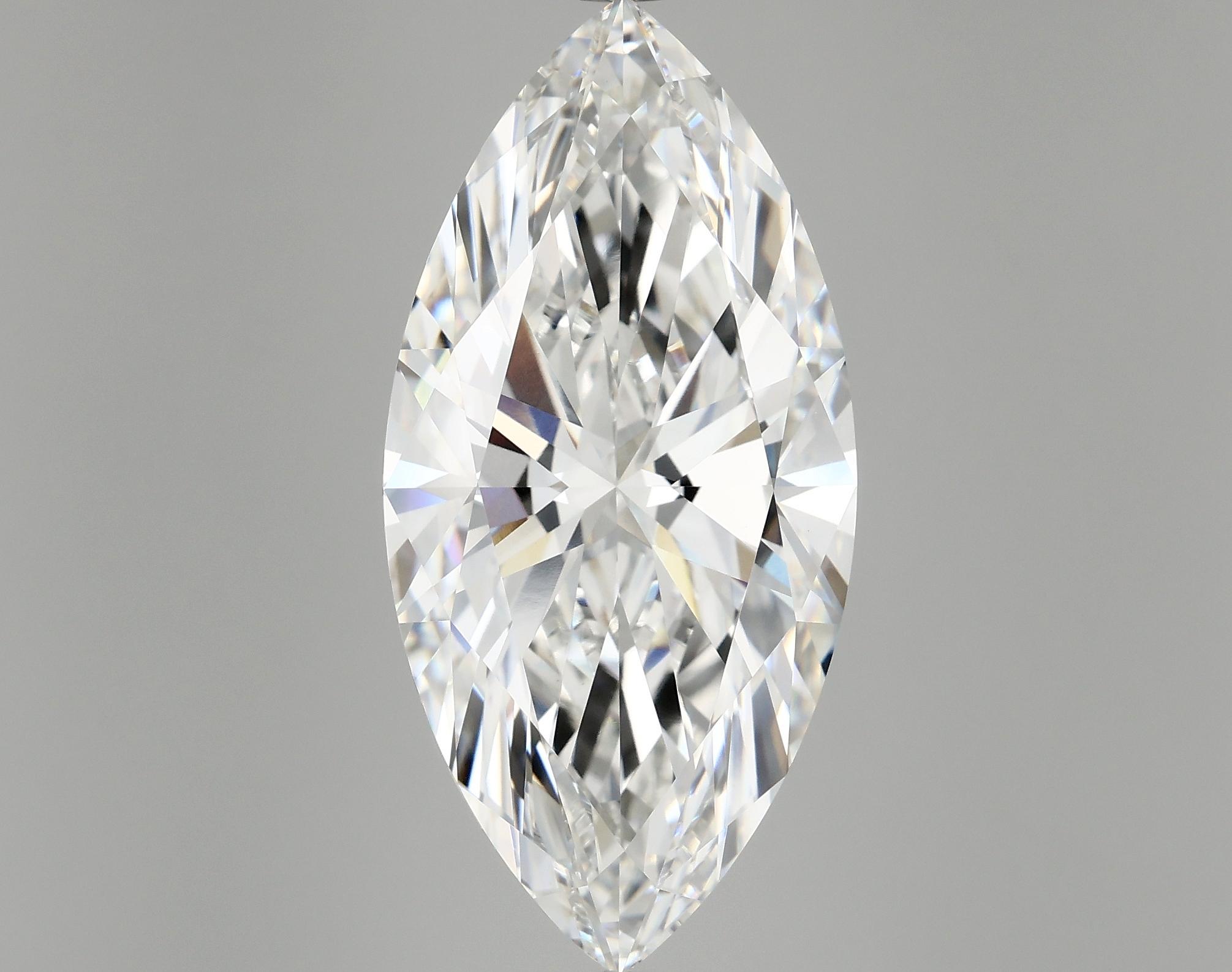 11.48 Carat Marquise Shaped Excellent Cut VVS2 IGI Certified Lab Grown Diamond