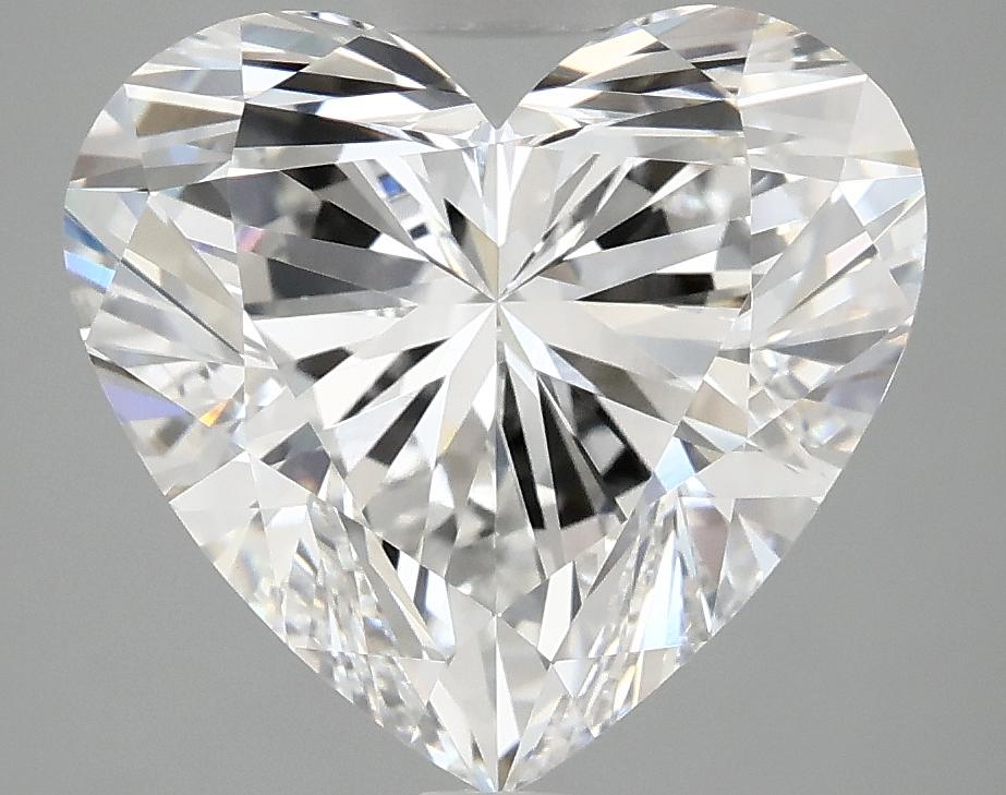 5.07 Carat Heart Shaped Ideal Cut VVS2 IGI Certified Lab Grown Diamond