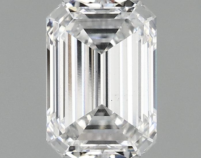 1.1 Carat Emerald Shaped Ideal Cut VS1 IGI Certified Lab Grown Diamond