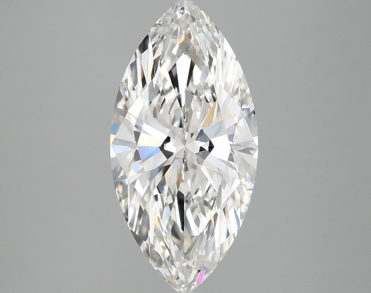 2.98 Carat Marquise Shaped Ideal Cut VS1 IGI Certified Lab Grown Diamond