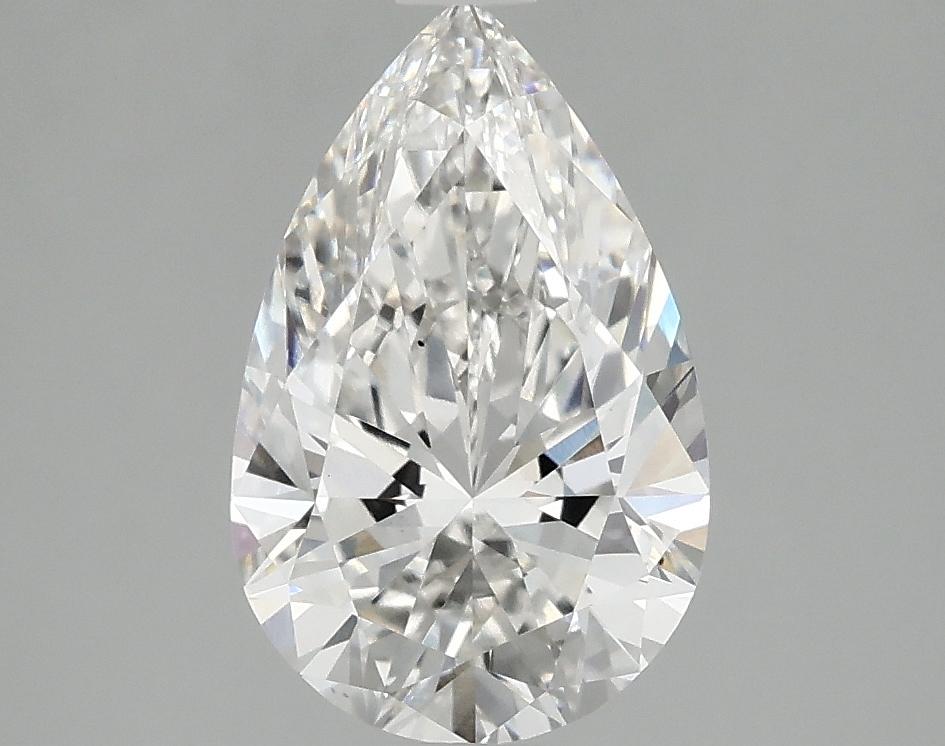 2.03 Carat Pear Shaped Ideal Cut VS1 IGI Certified Lab Grown Diamond