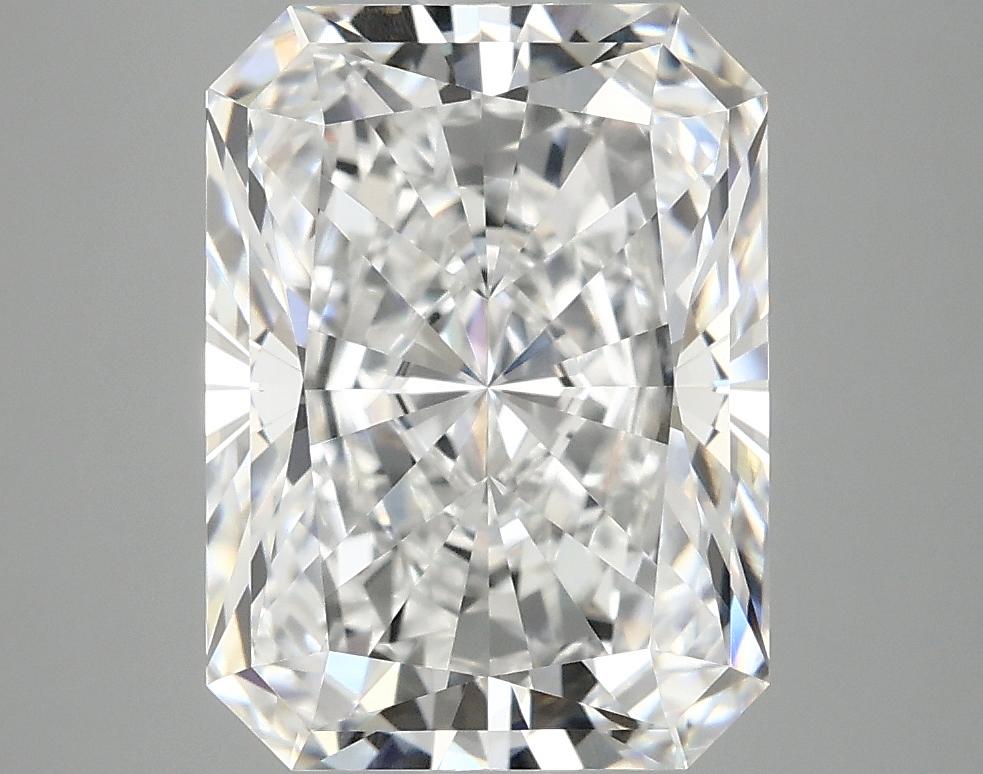 4.17 Carat Radiant Shaped Excellent Cut VVS2 IGI Certified Lab Grown Diamond