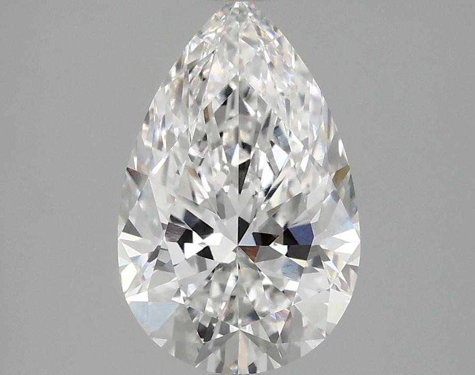 2.09 Carat Pear Shaped Ideal Cut VVS2 IGI Certified Lab Grown Diamond