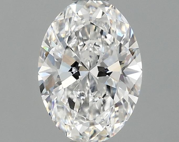 1.08 Carat Oval Shaped Ideal Cut VVS2 IGI Certified Lab Grown Diamond