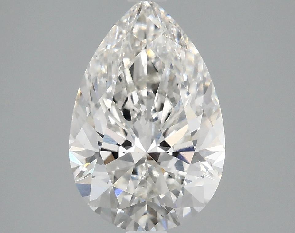 2.52 Carat Pear Shaped Excellent Cut VS1 IGI Certified Lab Grown Diamond