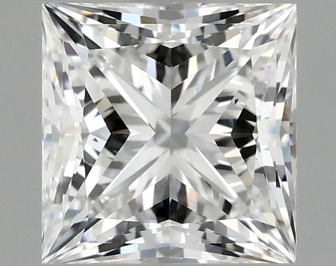1.85 Carat Princess Shaped Ideal Cut VS2 IGI Certified Lab Grown Diamond