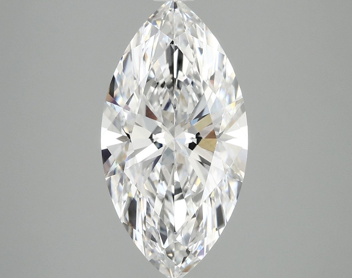 3.07 Carat Marquise Shaped Ideal Cut VS1 IGI Certified Lab Grown Diamond
