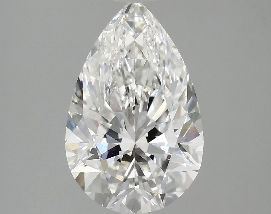 2.1 Carat Pear Shaped Ideal Cut VS1 IGI Certified Lab Grown Diamond