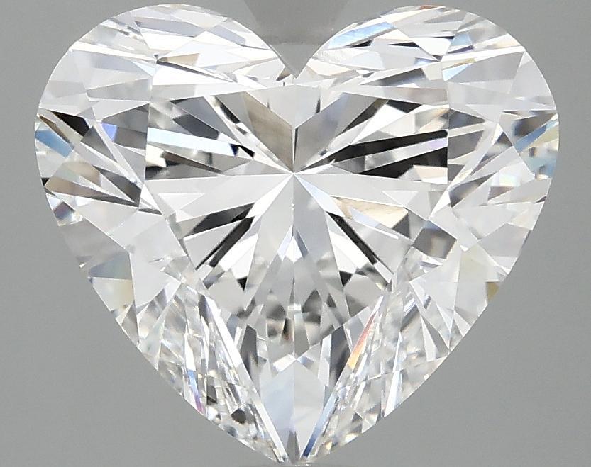 4.06 Carat Heart Shaped Ideal Cut VVS2 IGI Certified Lab Grown Diamond