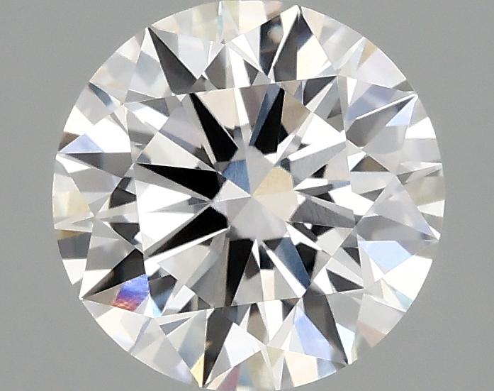 2.03 Carat Round Shaped Ideal Cut VVS2 IGI Certified Lab Grown Diamond