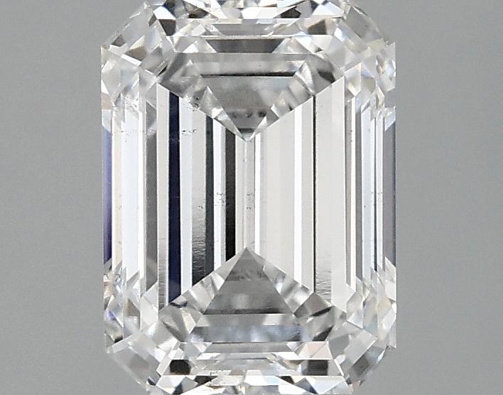 2.1 Carat Emerald Shaped Excellent Cut VS2 IGI Certified Lab Grown Diamond