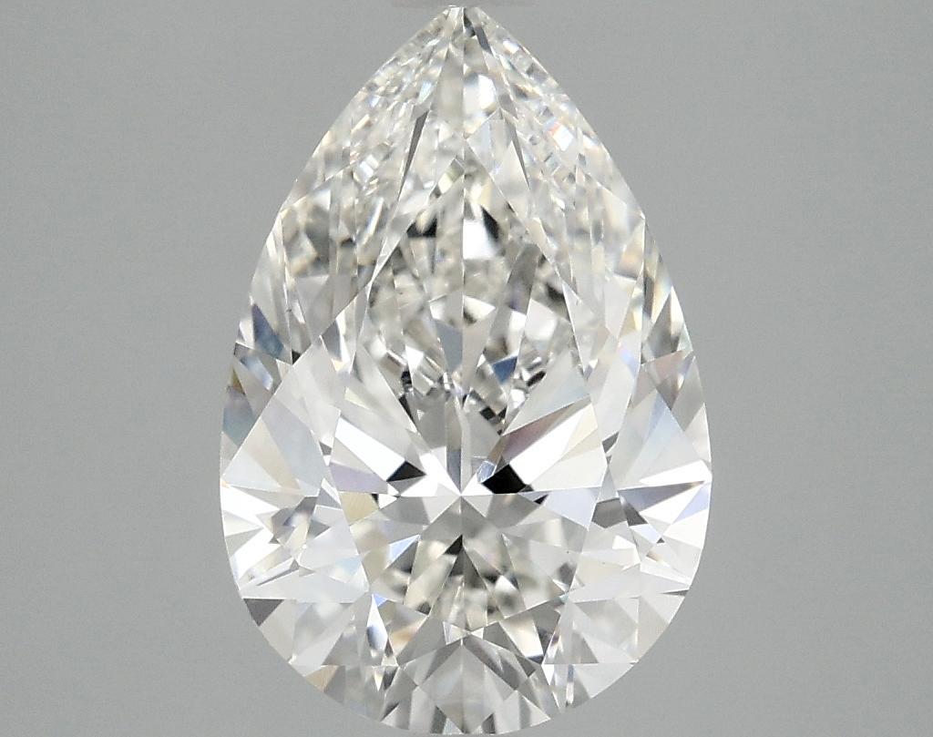3.02 Carat Pear Shaped Excellent Cut VVS2 IGI Certified Lab Grown Diamond