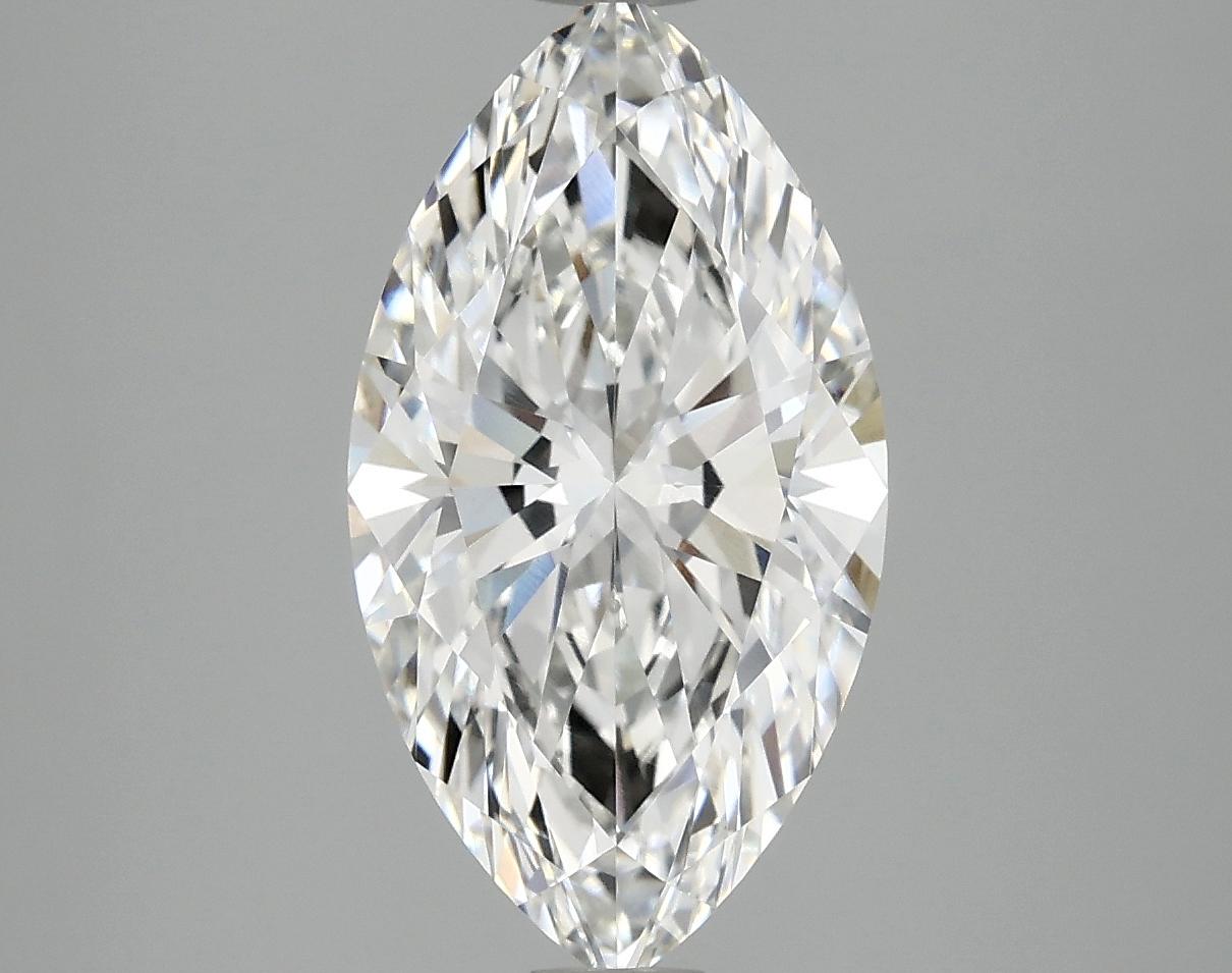 2.99 Carat Marquise Shaped Excellent Cut VVS2 IGI Certified Lab Grown Diamond