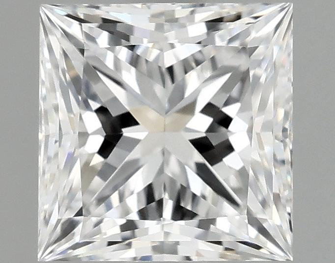 1.55 Carat Princess Shaped Ideal Cut VVS2 IGI Certified Lab Grown Diamond