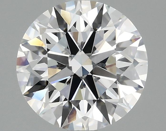 2.05 Carat Round Shaped Ideal Cut VVS2 IGI Certified Lab Grown Diamond