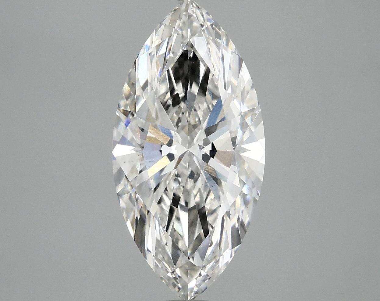 2.97 Carat Marquise Shaped Ideal Cut VS1 IGI Certified Lab Grown Diamond