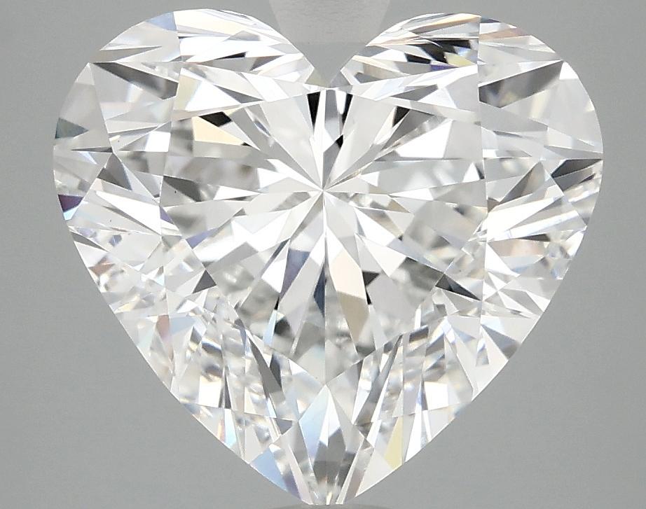 5.01 Carat Heart Shaped Ideal Cut VS1 IGI Certified Lab Grown Diamond