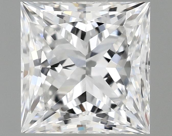1.09 Carat Princess Shaped Ideal Cut VVS2 IGI Certified Lab Grown Diamond