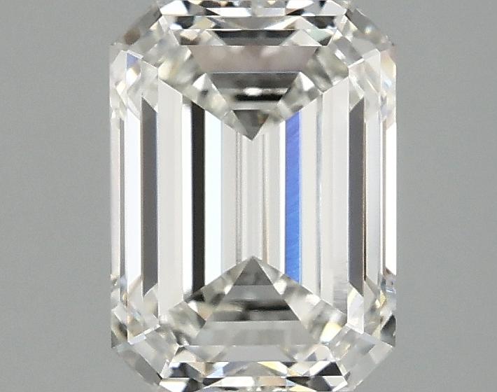 2.01 Carat Emerald Shaped Excellent Cut VVS2 IGI Certified Lab Grown Diamond