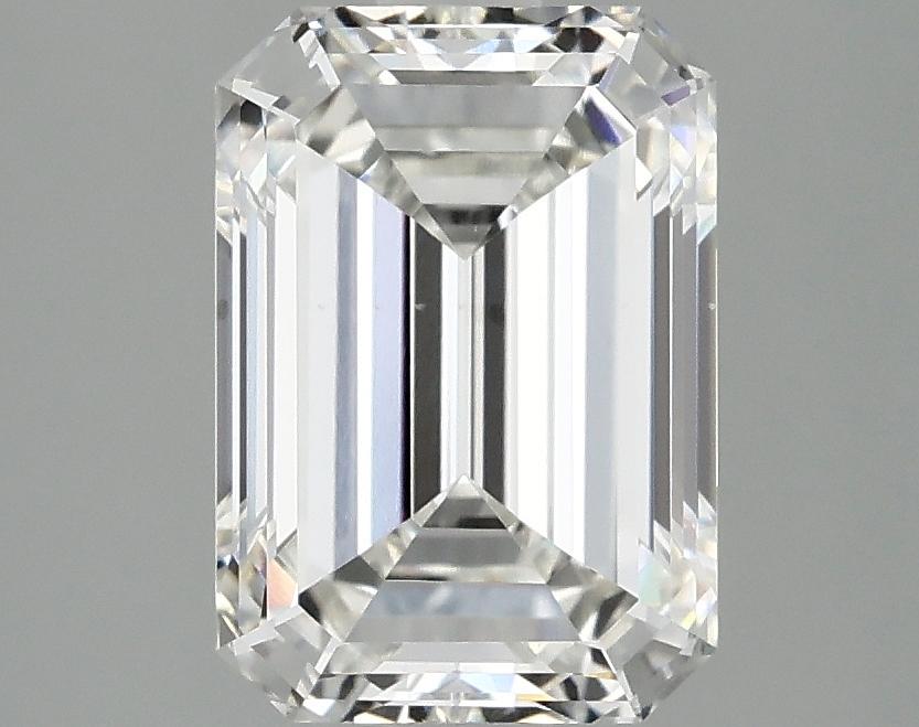 2.92 Carat Emerald Shaped Ideal Cut VS2 IGI Certified Lab Grown Diamond