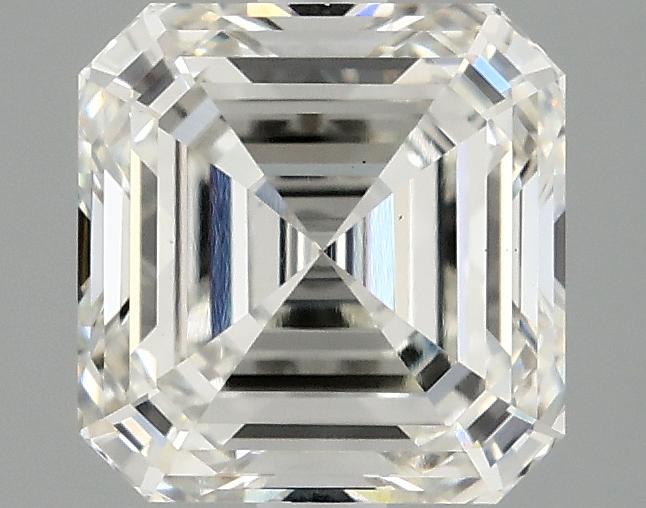 2.42 Carat Asscher Shaped Ideal Cut VS1 IGI Certified Lab Grown Diamond