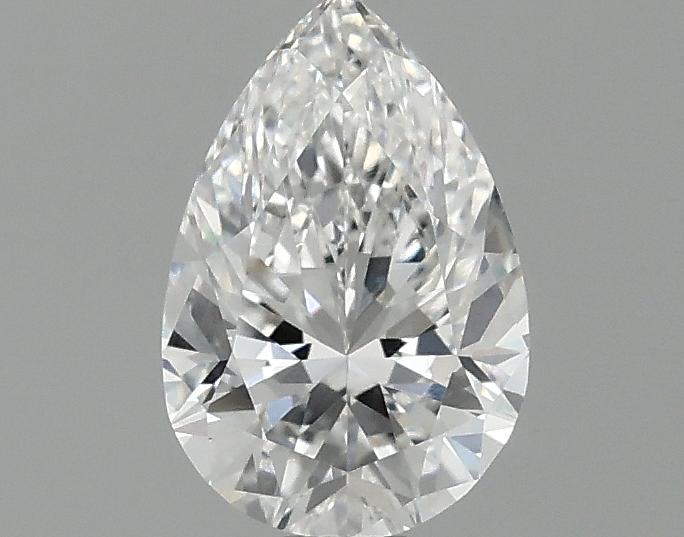 0.97 Carat Pear Shaped Excellent Cut VVS2 IGI Certified Lab Grown Diamond