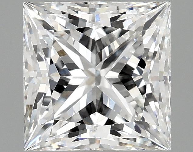 1.99 Carat Princess Shaped Ideal Cut VVS2 IGI Certified Lab Grown Diamond