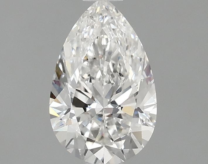 0.98 Carat Pear Shaped Ideal Cut VVS2 IGI Certified Lab Grown Diamond