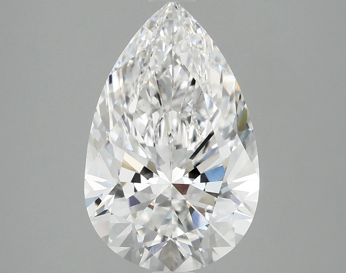 3.09 Carat Pear Shaped Ideal Cut VS1 IGI Certified Lab Grown Diamond