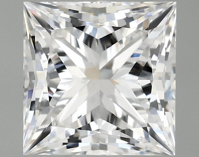 1.08 Carat Princess Shaped Ideal Cut VVS2 IGI Certified Lab Grown Diamond