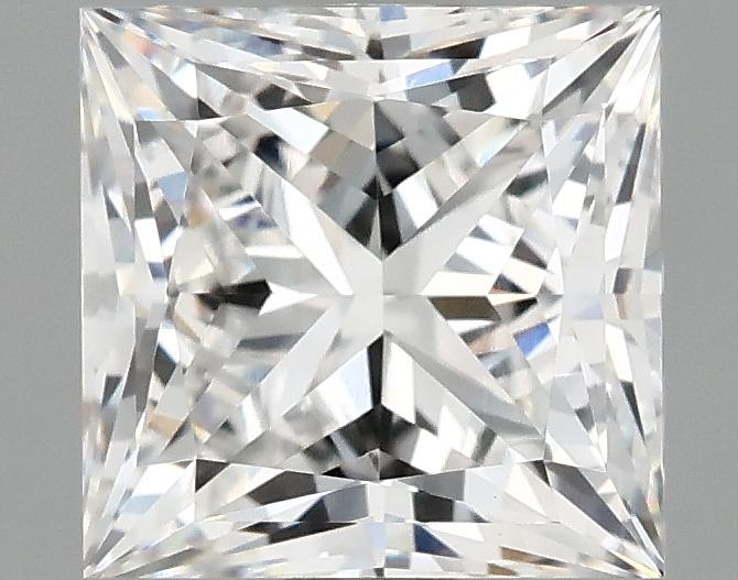 1.37 Carat Princess Shaped Ideal Cut VS1 IGI Certified Lab Grown Diamond