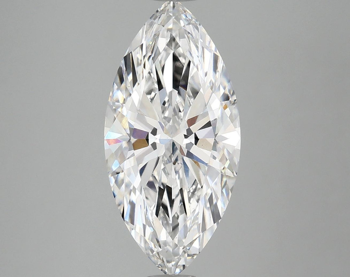 3.1 Carat Marquise Shaped Excellent Cut VS1 IGI Certified Lab Grown Diamond